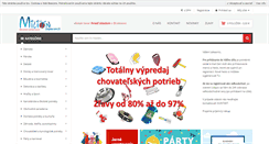 Desktop Screenshot of milionshop.sk